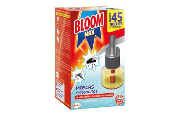 RECAMBIO INSECTICIDA ELECTRICO BLOOM MOSCAS Y MOSQUITOS 45 NOCHES