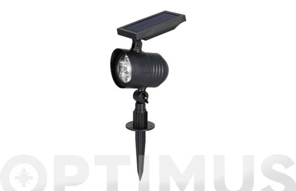 BALIZA FOCO SOLAR LED LUPUS IP44 LUZ CALIDA 50LM