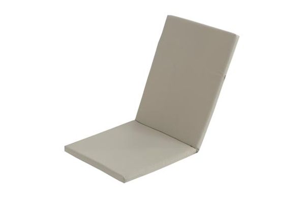 COJIN SILLA + RESPALDO TAUPE 95 X 44 X 3 CM