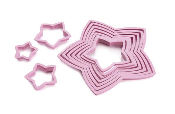 CORTAPASTAS FORMA ABETO 10 UDS