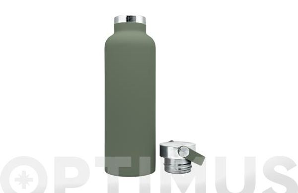 BOTELLA TERMO INOX SPORT 750 ML - VERDE