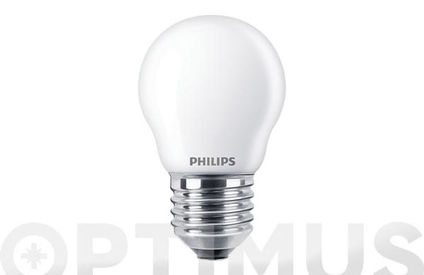 BOMBILLA LED ESFERICA E27 LUZ NEUTRA 806LM 6,5W