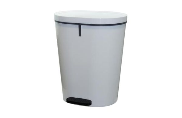 CUBO PEDAL OVAL 25 L BLANCO