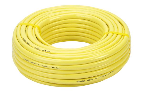 MANGUERA 3 CAPAS AGROFLEX AMARILLA Ø 19 MM 25 M