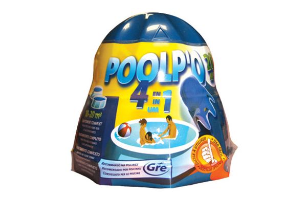 CLORO TRATAMIENTO MENSUAL POOLPO 250 GR PARA PISCINAS DE 10 M³