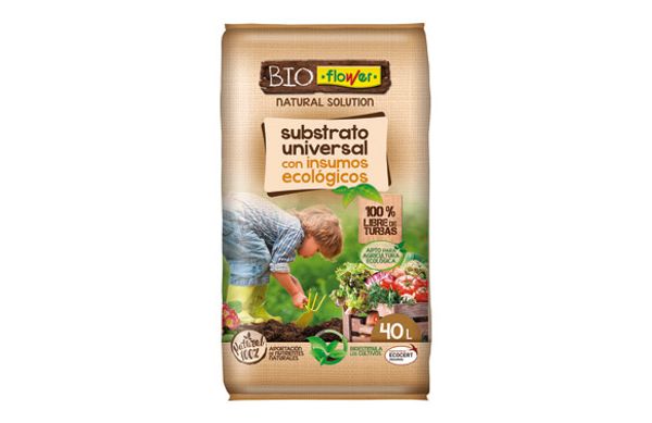 SUBSTRATO ECOLOGICO BIO FLOWER 40 L