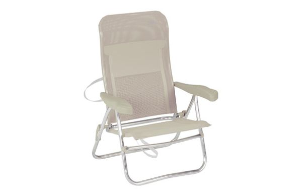 SILLA PLAYA 7 POSICIONES BEIGE