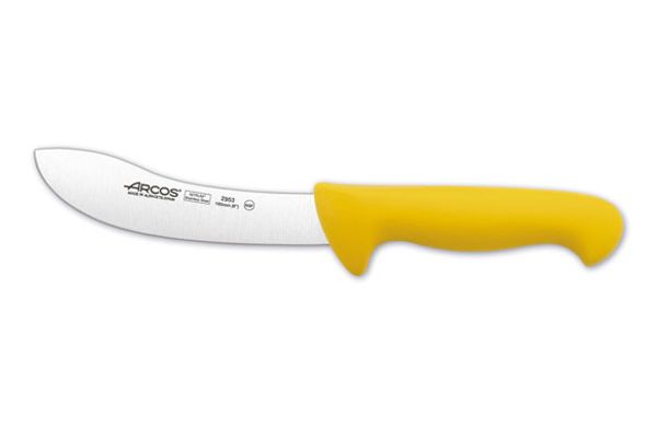 CUCHILLO DESPELLEJADOR AMARILLO 160