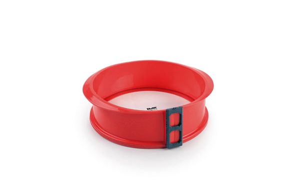 MOLDE DESMONTABLE DE SILICONA CON BASE CRISTAL Ø 26 CM