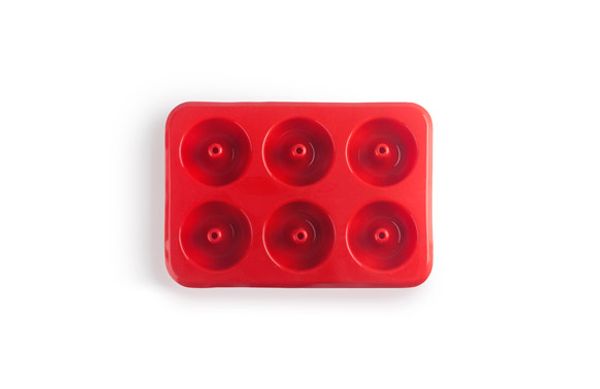 MOLDE SILICONA DESMONTABLE STRAWBERRY DONUT-6U