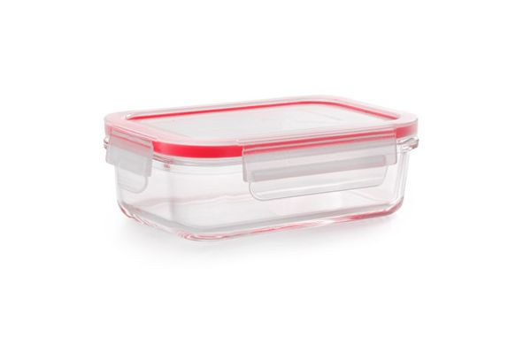 CONTENEDOR ALIMENTOS BOROSILICATO RECTANGULAR-400 CL