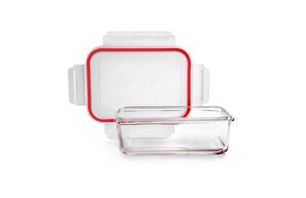 CONTENEDOR ALIMENTOS BOROSILICATO RECTANGULAR-900 CL