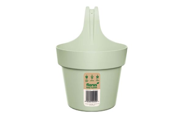 MACETA BALCON SINGLE VERDE MINT