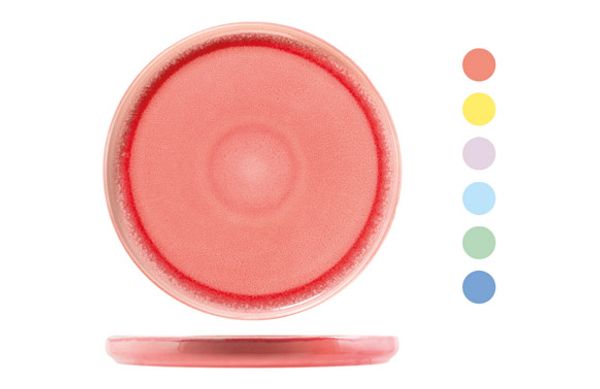 PLATO NEW BONE CHINA COACHELLA COLORS 26 CM LLANO