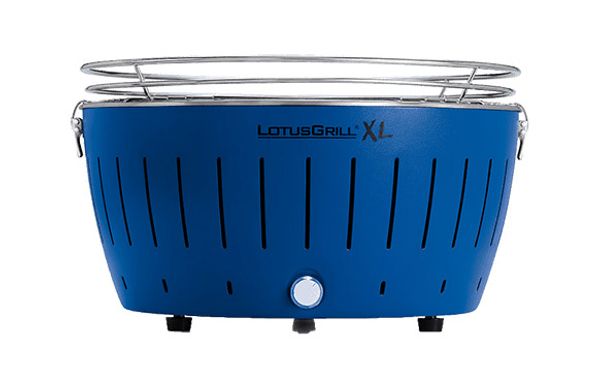 BARBACOA CARBON SOBREMESA CLASSIC Ø 34 CM AZUL