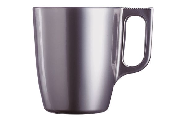 MUG METALIZADO FLASHY  25 CL PLATA