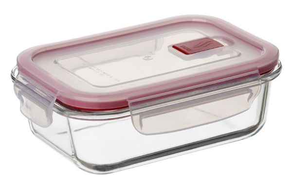 CONTENEDOR HERMETICO BOROSILICATO COOK & EAT 0,64 L - VALVULA