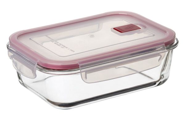 CONTENEDOR HERMETICO BOROSILICATO COOK & EAT 1,1 L - VALVULA